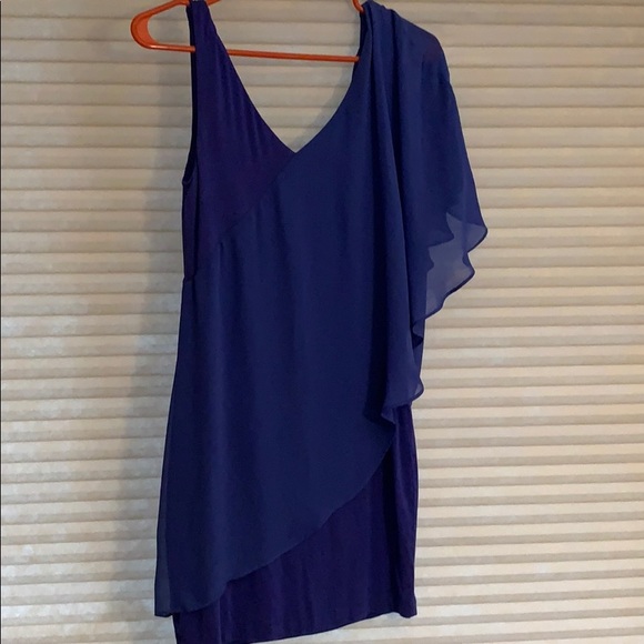 Violet sheer mini dress - Picture 2 of 3